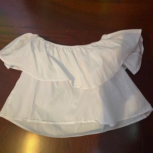 Forever 21 Off the shoulders white top